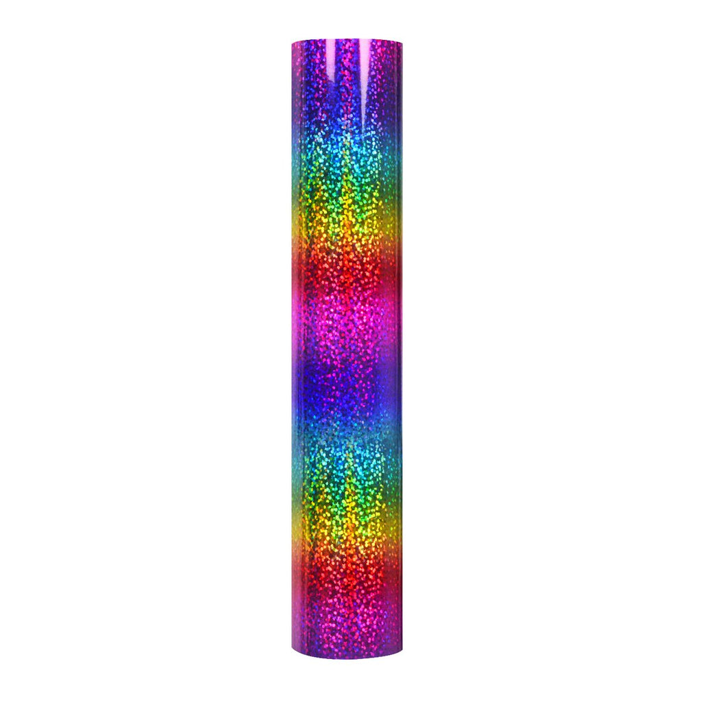 NEW Holographic Sparkle Rainbow Adhesive Vinyl