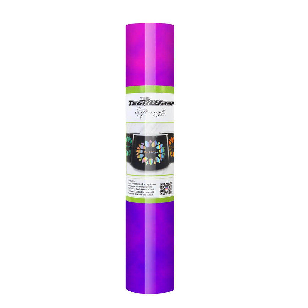 Neon Color Changing Adhesive Vinyl Roll